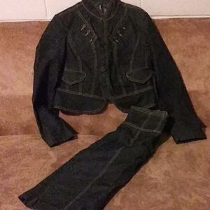 2 Piece Skirt w Matching Jacket